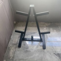 Weight tree weight rack for Olympic weights like new