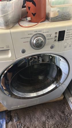 LG set washer and electric dryer