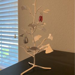 Beautiful Tree Jewelry Organizer (Earrings, necklaces, Bracelets) Fits Loads Of Jewelry