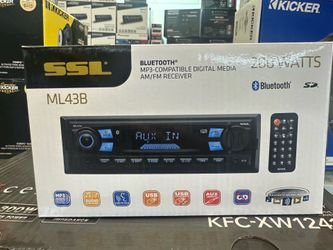 SSL MP3-Compatible Digital Media AM/FM Receiver