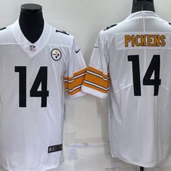 Pittsburgh Steelers George Pickens Away Jersey Size XL Stitched 