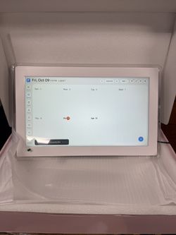 Yemsd 15.6in Digital Calendar & Photo Frame Family Chore Chart Touchscreen