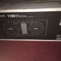 Brand New 12’ Powerbass Speakers For Sale 