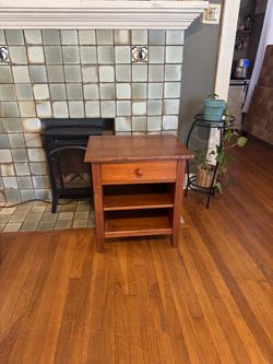 Wooden Side Table