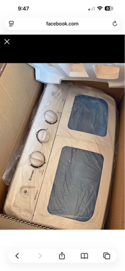 New twin tub portable washing machine