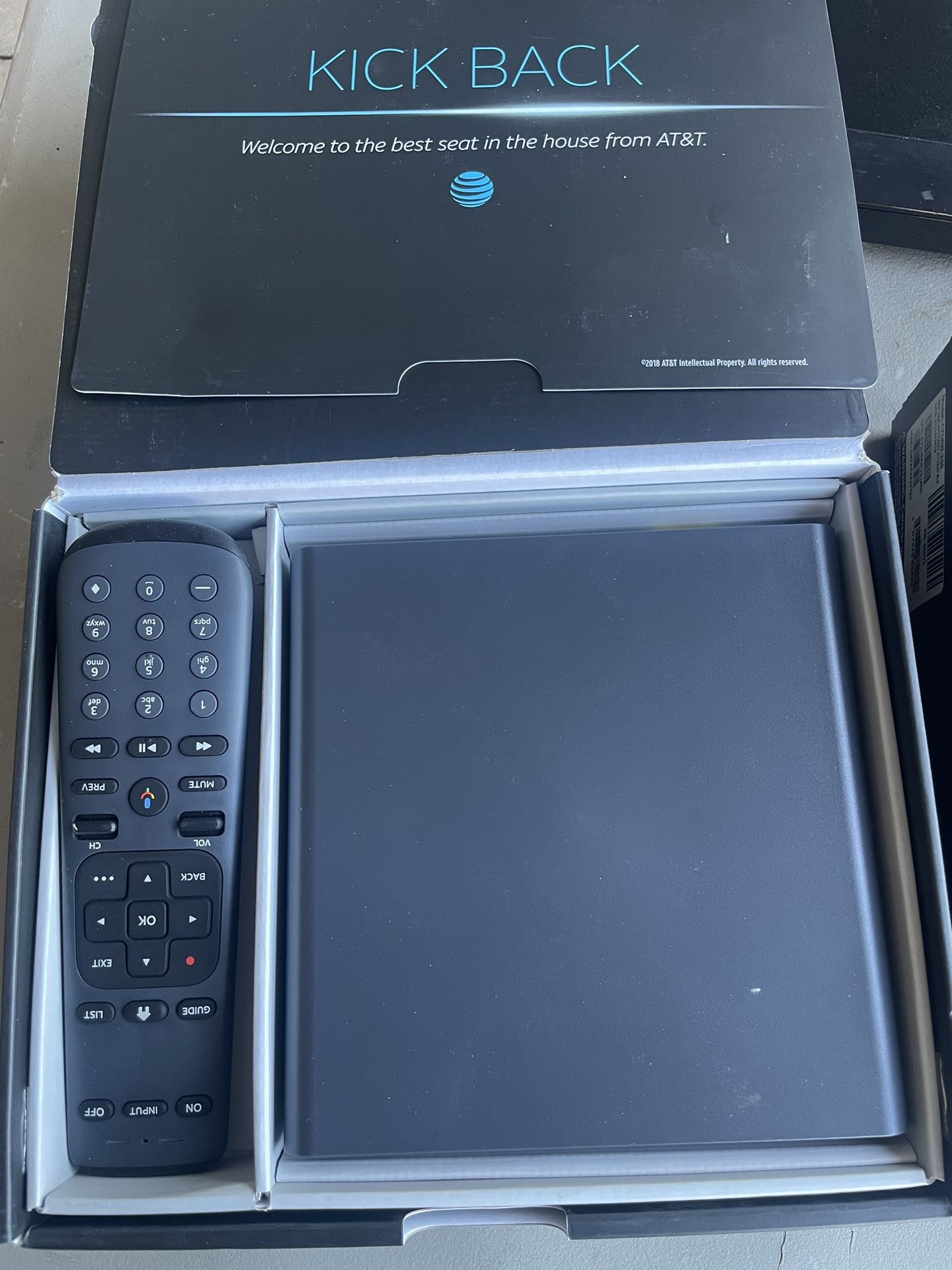 AT&T C71KW Osprey OTT Client 4K Wireless Streaming Player Receiver