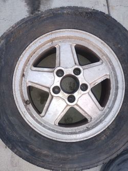 Vw ronal r9 single wheel 5x112 lug pattern $60