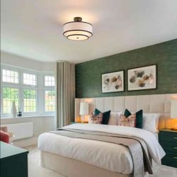 ✨ New Modern Drum Ceiling Lamp – Elegance and Style ✨