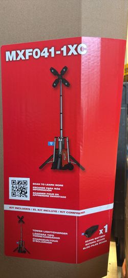 Milwaukee Electric- Mx Fuel Rocket Tower Light/Charger