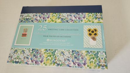 N. Peoria brand new sealed Costco Burgoyne 25 handcrafted all occasion greeting cards fancy collection Description Has Pickup Location Options