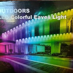 Outdoor RGB LED Colorful Eaves Light