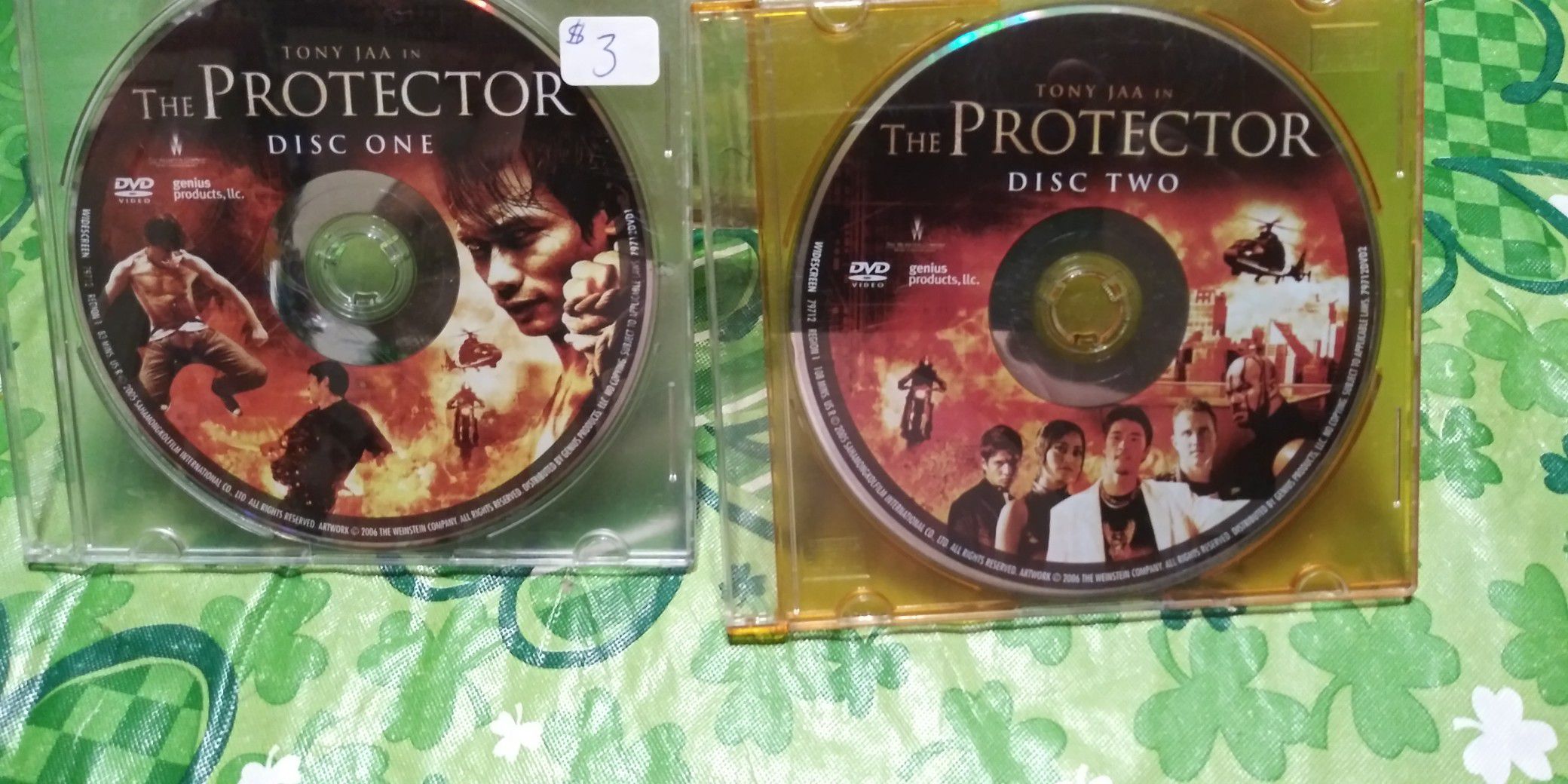 The Protector disc 1 & 2 dvds