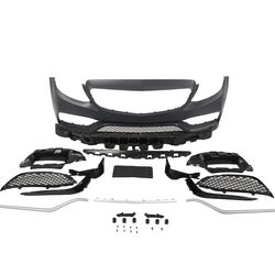 For 15-21 Mercedes Benz W205 C Class, Pre-Facelift C63 AMG Style Front Bumper