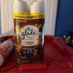 Glade Cashmere Wood 2 Pack 