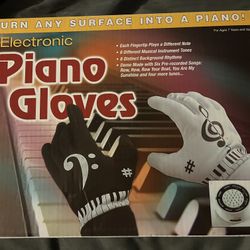 Electric piano Gloves 