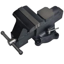 New in the box 6” in. Forged Steel Bench Vise with Swivel Base Black