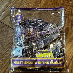 Camo Eric Emanuel Shorts Size Medium 