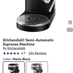 Kitchen aid Espresso Machine