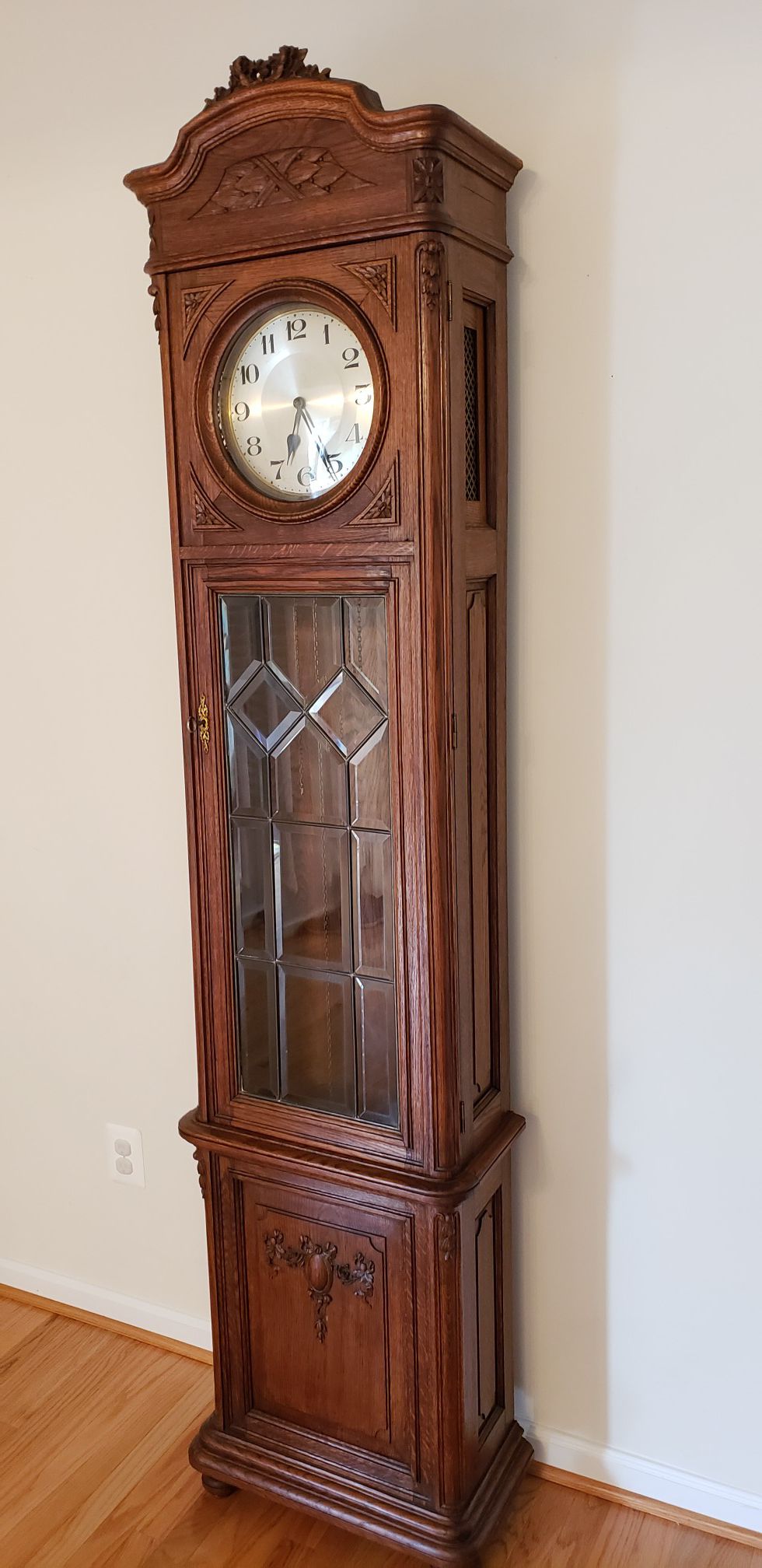 Antique france 1900 grandfather clock