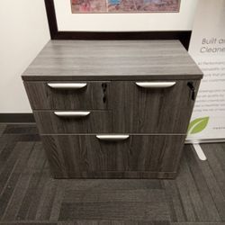 New - Locking 4 Drawer Combo Lateral File Cabinet 