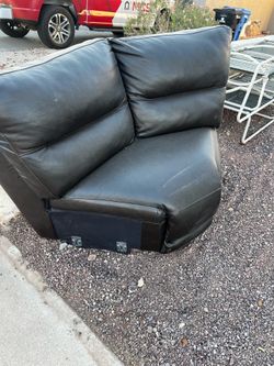 FREE On Curb- brown corner of sectional