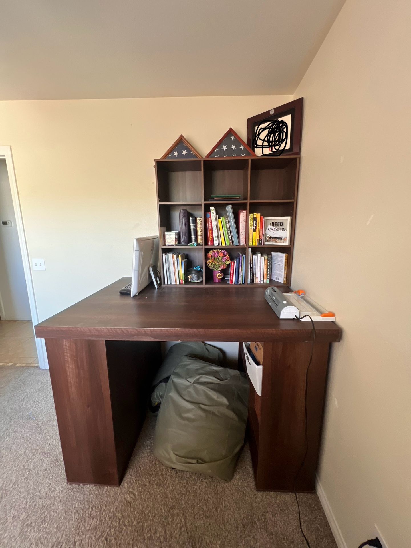 Desk And Organizer (trades Welcome)