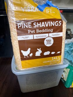 Bunny food and padding $12