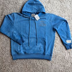 Gallery Dept Blue Tye Dye Hoodie