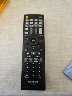 Onkyo receiver remote