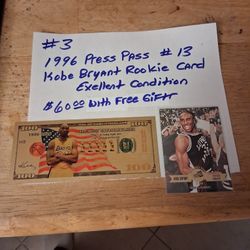 Kobe Bryant  Rookie  Card 