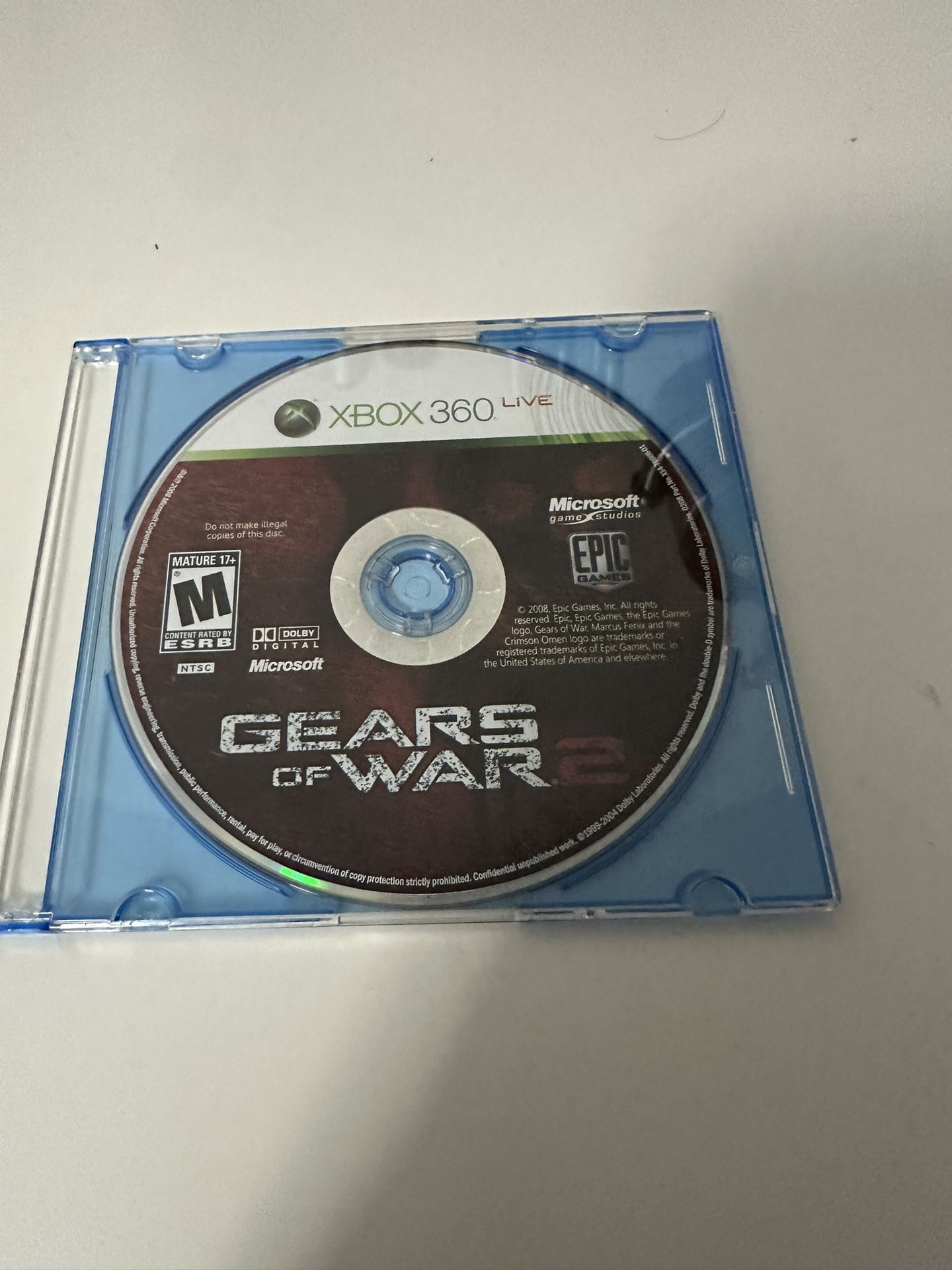 Gears Of War 2 (Xbox 360) $5