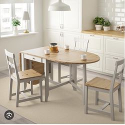 Dining Set w/2 Bistro Chairs