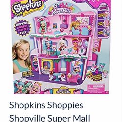 Shopkins Super Mall/ 6 Dolls