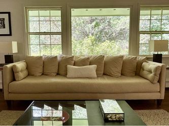 Large Crate & Barrel sofa
