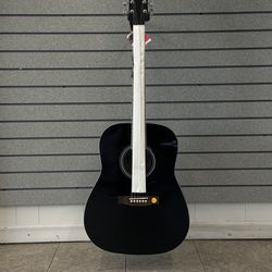 Main Street Guitar Company black Acoustic Guitar