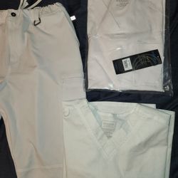 Men's White Scrubs