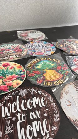 Metal signs