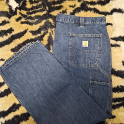 Vintage Loose Fit Carhartt Work Pants 