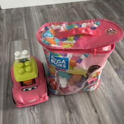 Mega Blocks With Car 