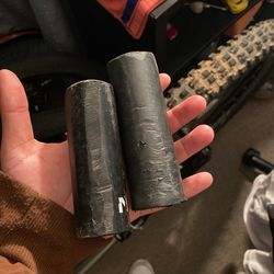 Two Bmx Pegs With Sleeves 