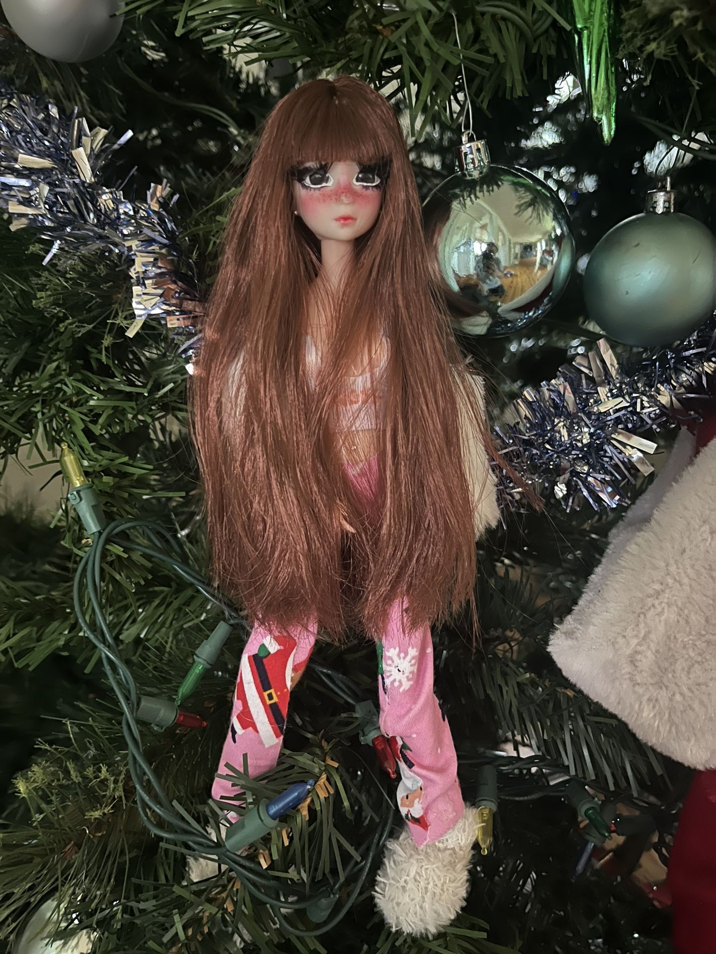 Custom Made Bjd Doll with Articulated Body and Custom Clothing