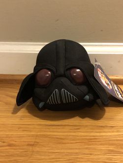 Angry Birds Star Wars 5” Bird - Darth Vader (Rare Find)