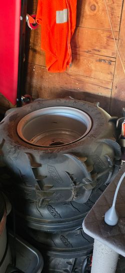 Rhino paddle tires/rims