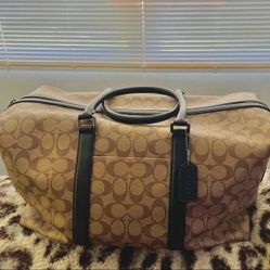 Coach travel duffle bag