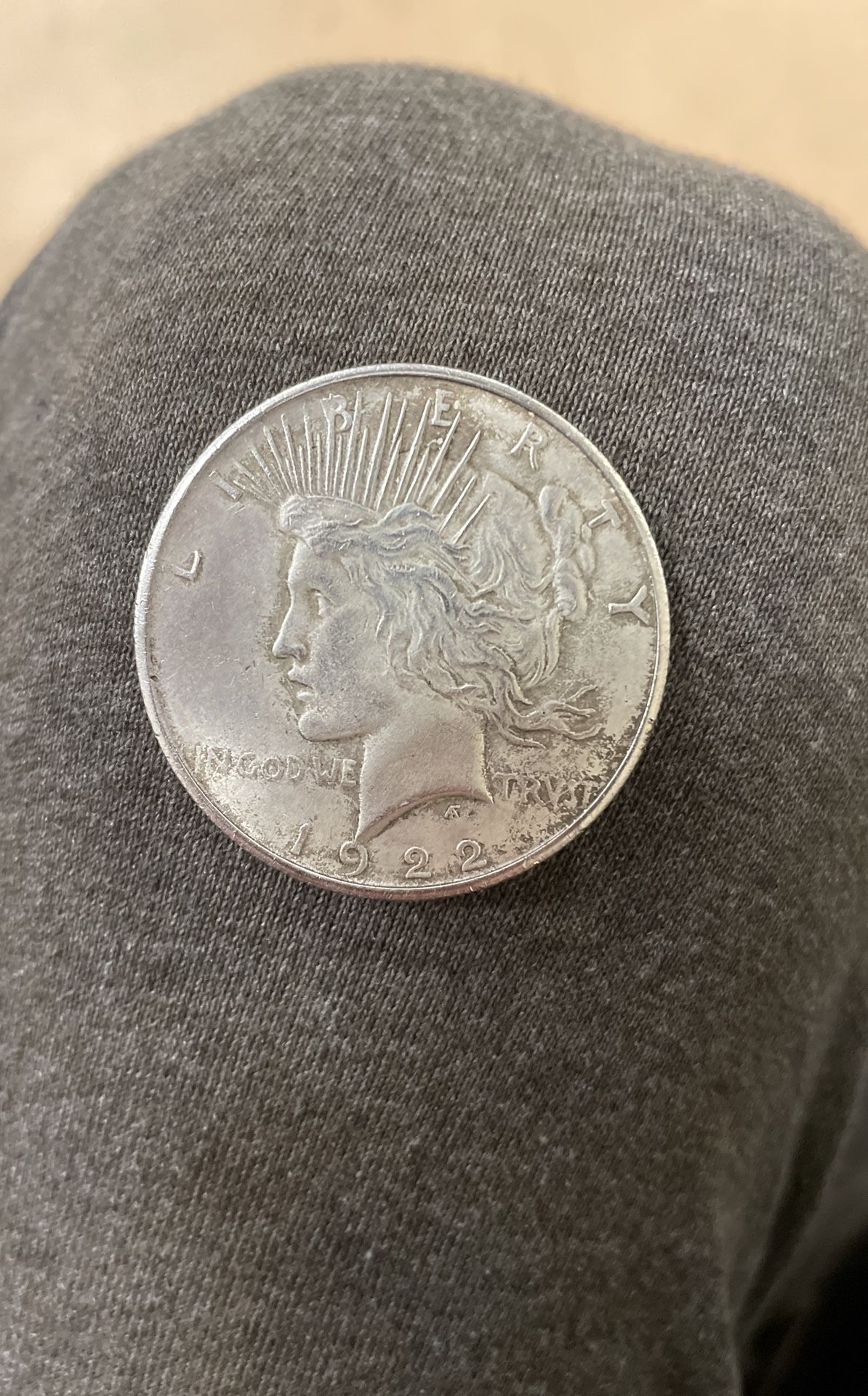1922 U.S Peace Dollar (D Mint Mark???)