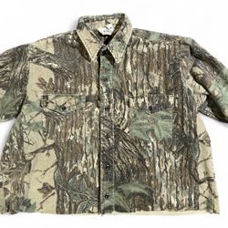 Men’s vintage 90s realtree camo long sleeve Shirt 