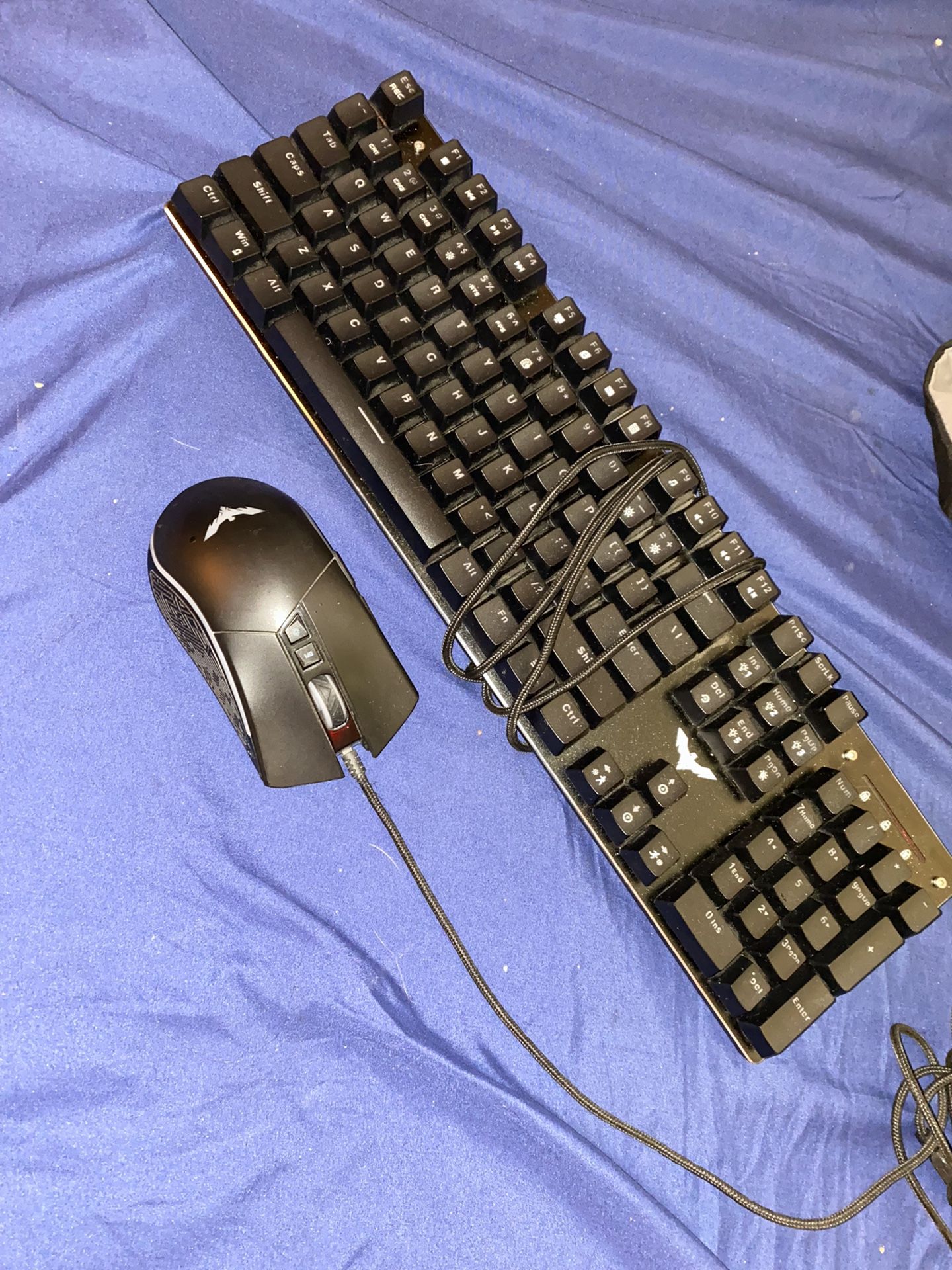 Gaming Keyboard And Mouse