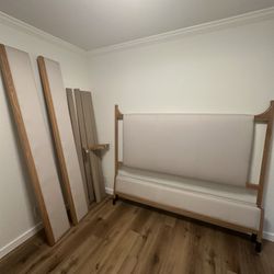 Cal king Bed frame with slats 