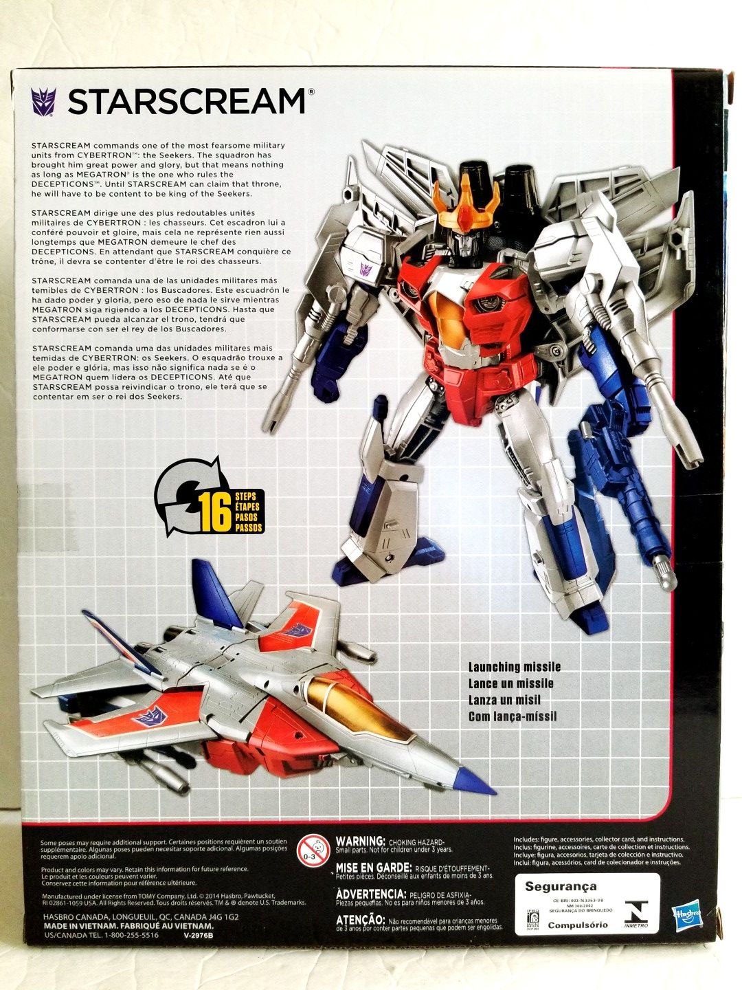 Transformers Combiner Wars Leader Class Starscream