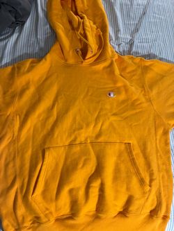 2XL Champion Orange sweatshirt